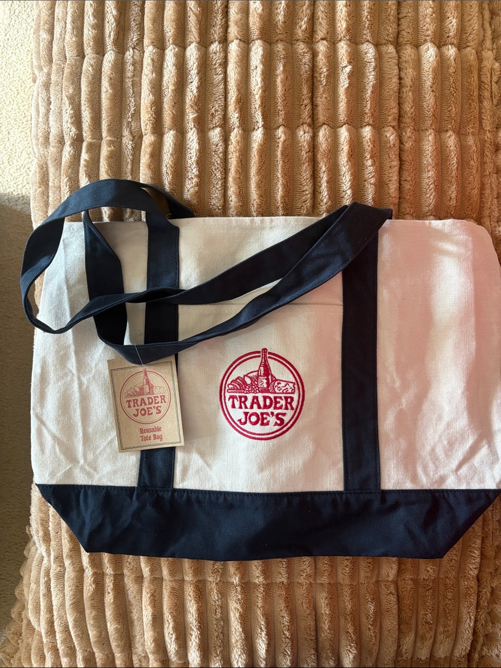 NWT Trader Joe’s Reusable Tote Bag